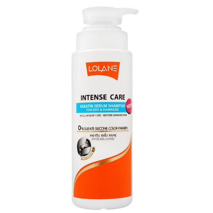 Lolane Keratin Shampoo For Dry & Damaged Hair 400ml